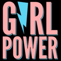 Girl Power Lightning Bolt Full Zip Hoodie