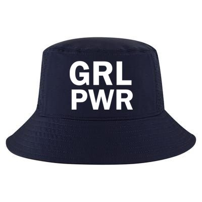 Girl Power Logo Cool Comfort Performance Bucket Hat