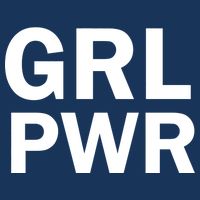 Girl Power Logo 7 Panel Mesh Trucker Snapback Hat
