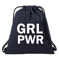 Girl Power Logo Drawstring Bag