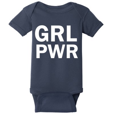 Girl Power Logo Baby Bodysuit