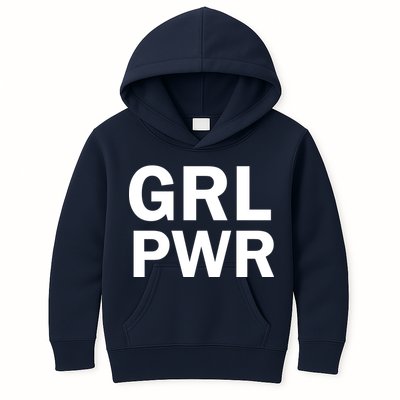 Girl Power Logo Kids Hoodie
