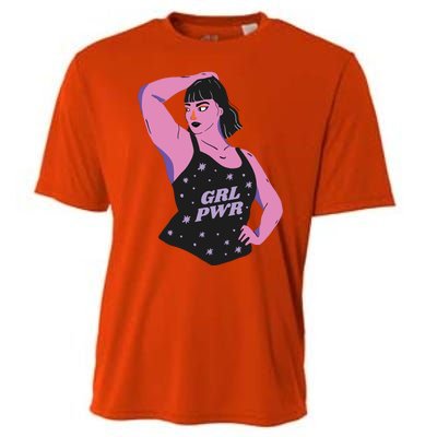 Girl Power Model Cooling Performance Crew T-Shirt