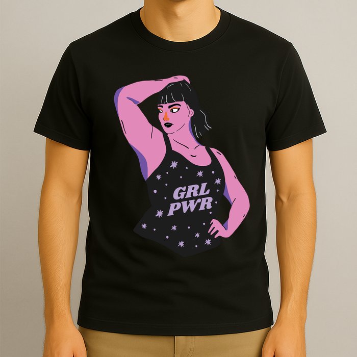 Girl Power Model T-Shirt