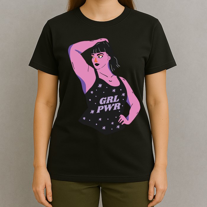 Girl Power Model T-Shirt
