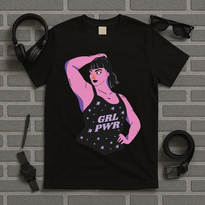 Girl Power Model T-Shirt
