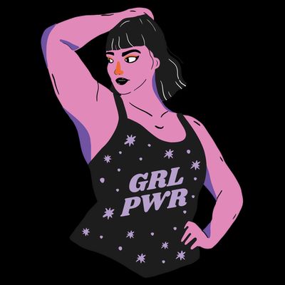 Girl Power Model T-Shirt