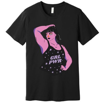 Girl Power Model Premium T-Shirt