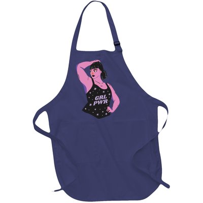 Girl Power Model Full-Length Apron With Pockets