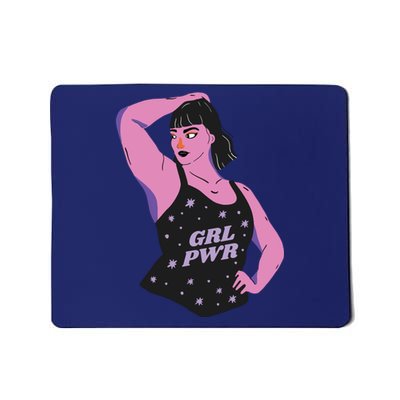 Girl Power Model Mousepad