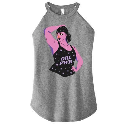 Girl Power Model Women’s Perfect Tri Rocker Tank