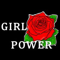 Girl Power Rose Cooling Performance Crew T-Shirt