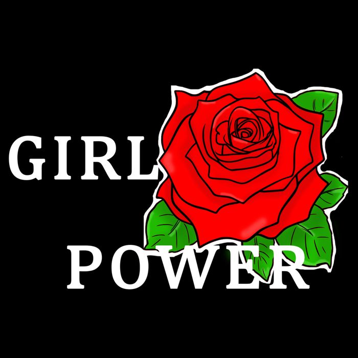 Girl Power Rose Cooling Performance Crew T-Shirt