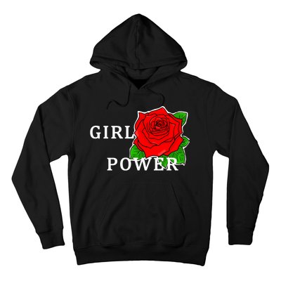 Girl Power Rose Hoodie