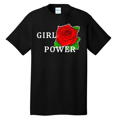 Girl Power Rose Tall T-Shirt