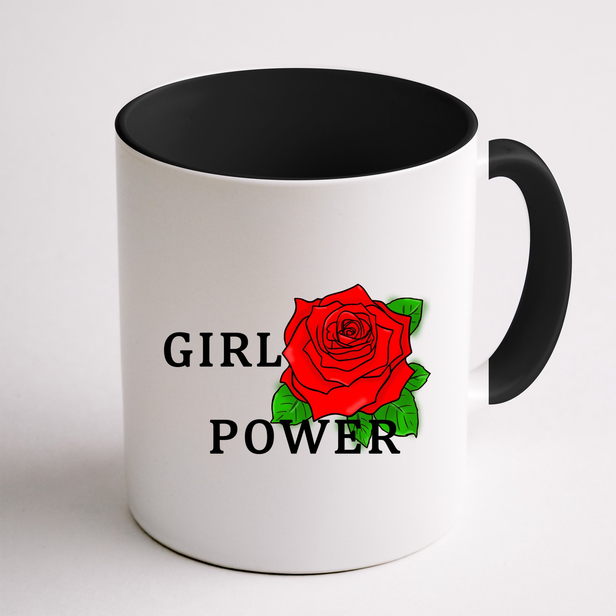 Girl Power Rose Mug