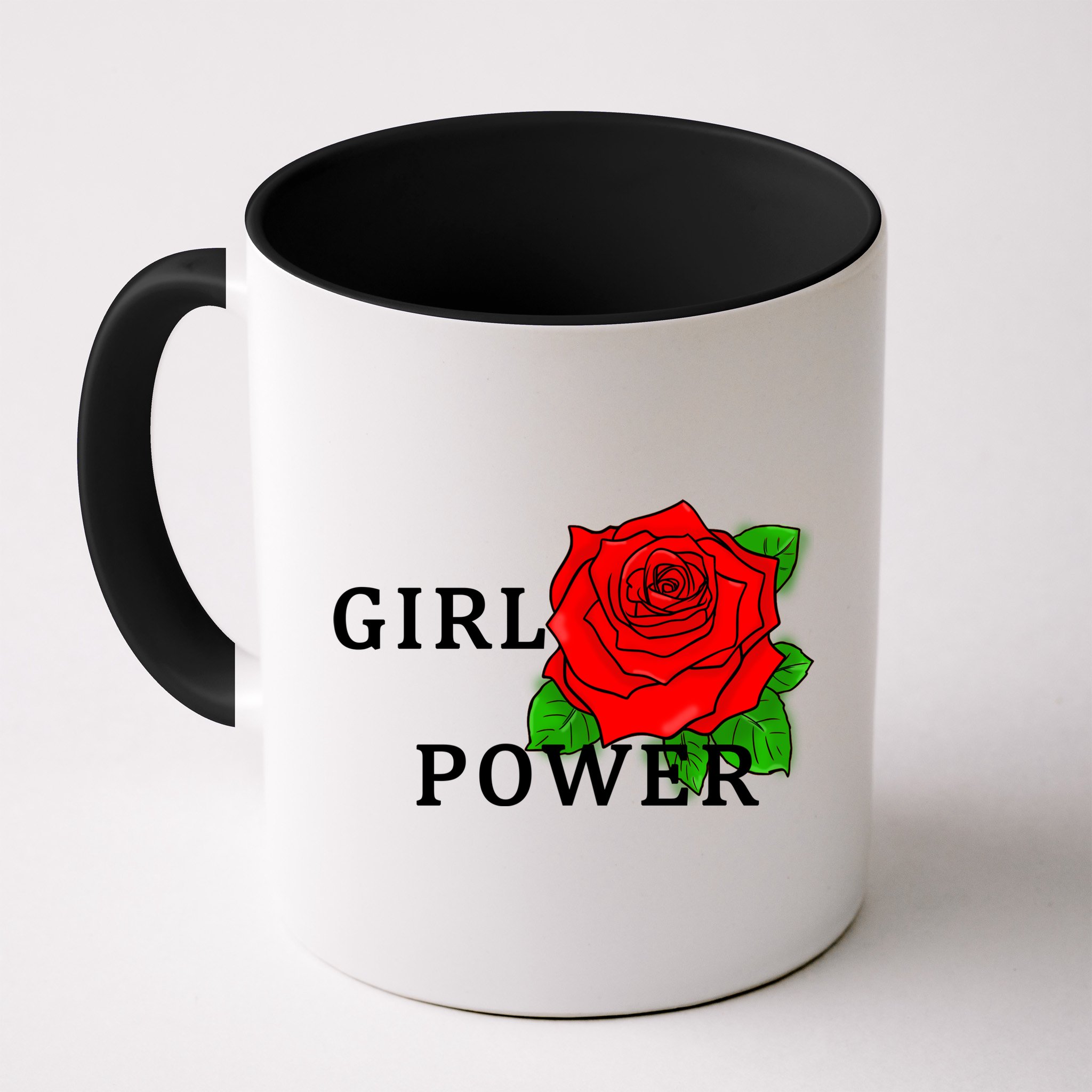 Girl Power Rose Mug