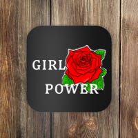 Girl Power Rose Coaster