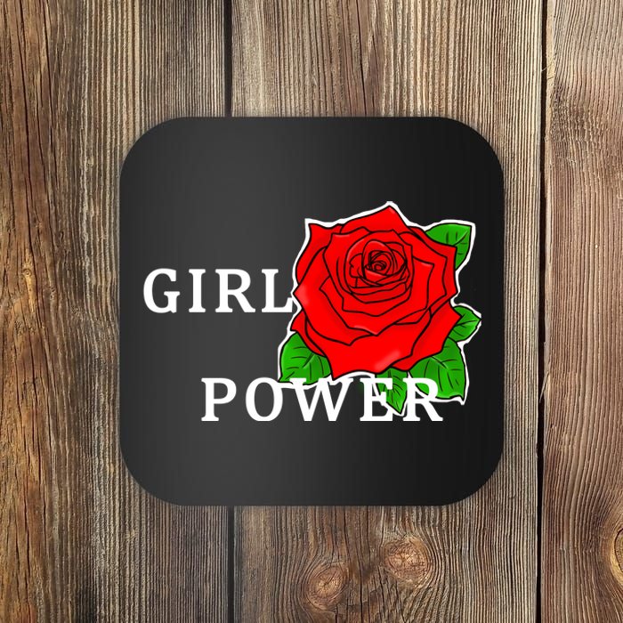 Girl Power Rose Coaster