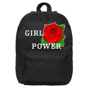 Girl Power Rose 16 in Basic Backpack