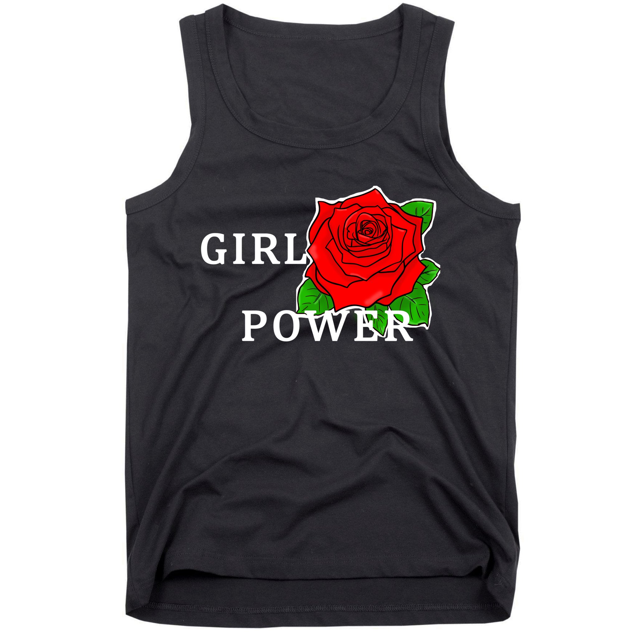 Girl Power Rose Tank Top