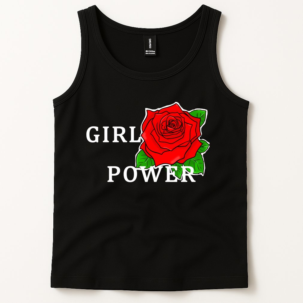 Girl Power Rose Tank Top