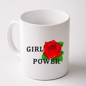 Girl Power Rose Coffee Mug