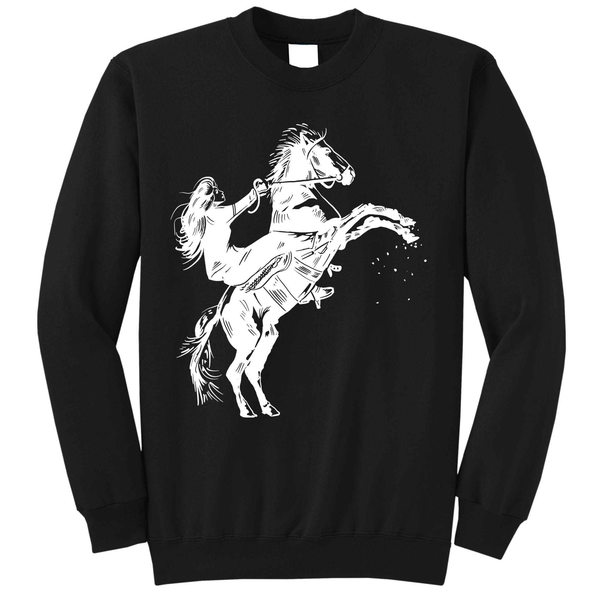 Girl Riding Horse Equitation Sweatshirt