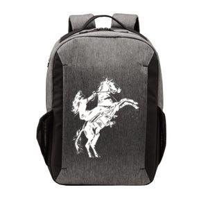 Girl Riding Horse Equitation Vector Backpack