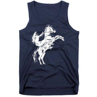 Girl Riding Horse Equitation Tank Top