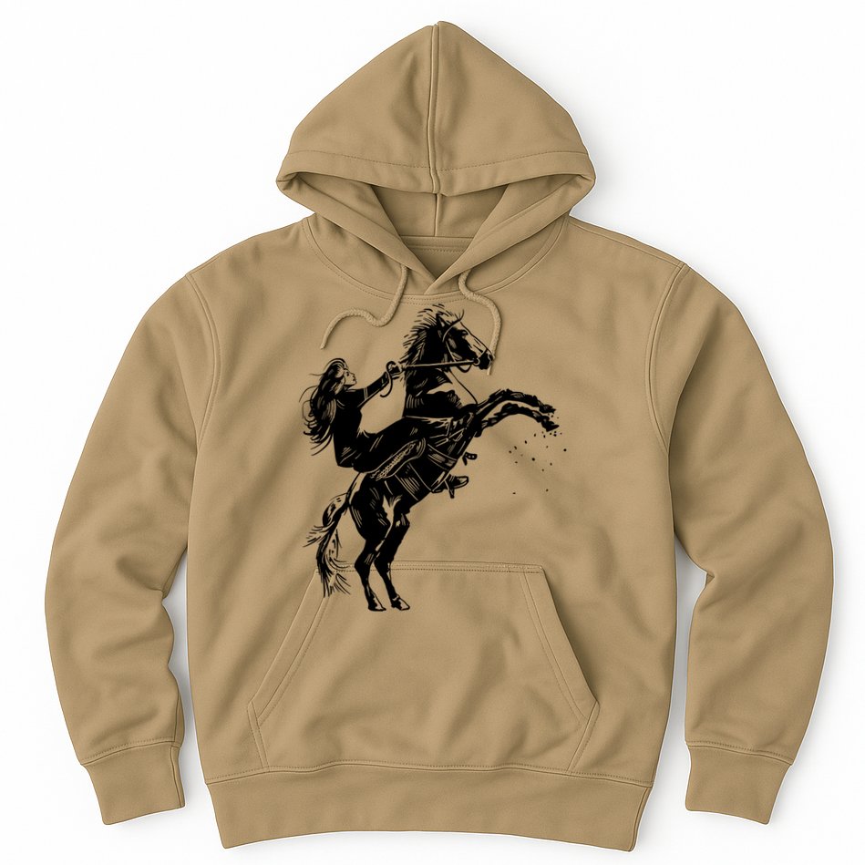 Girl Riding Horse Equitation Hoodie