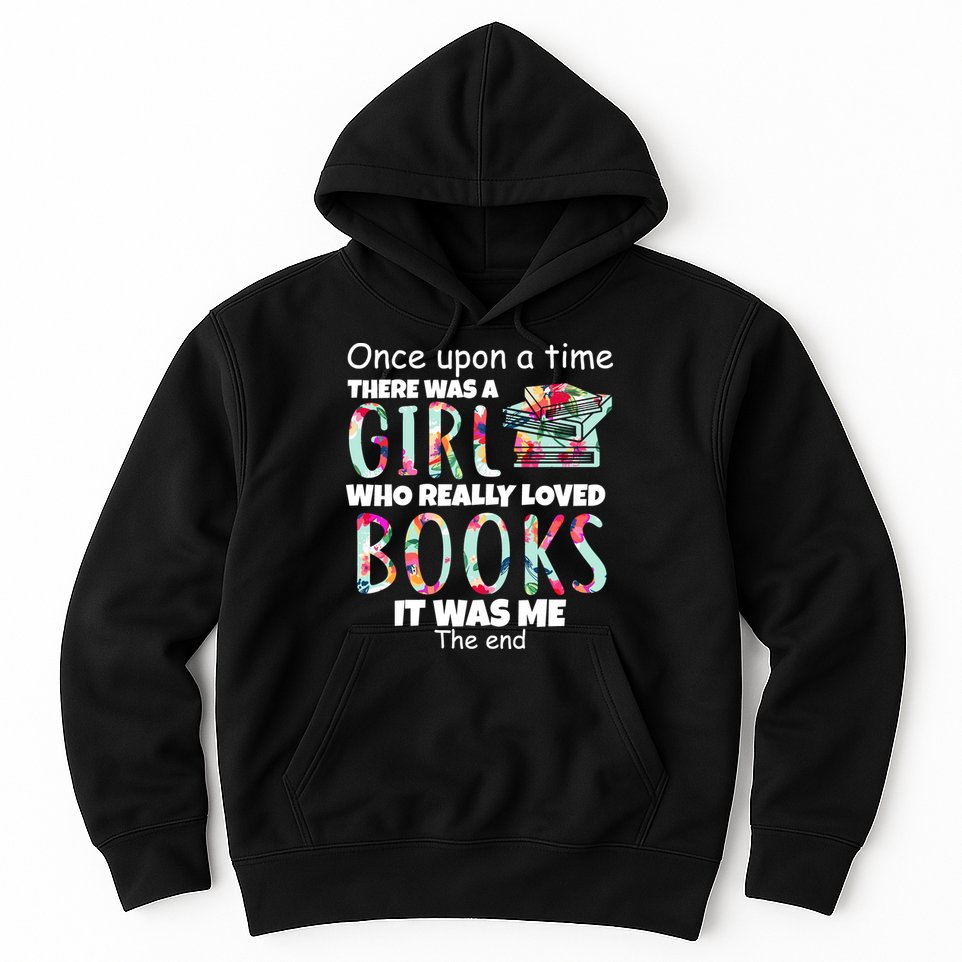 Girl Who Loves Reading Hoodie