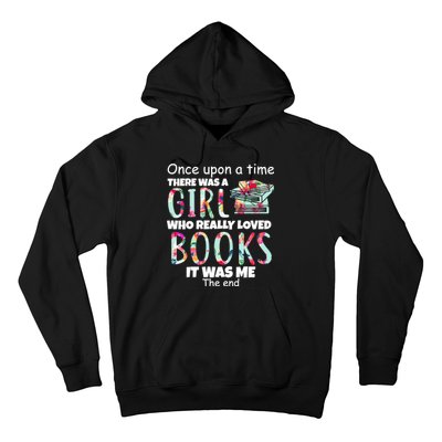 Girl Who Loves Reading Hoodie