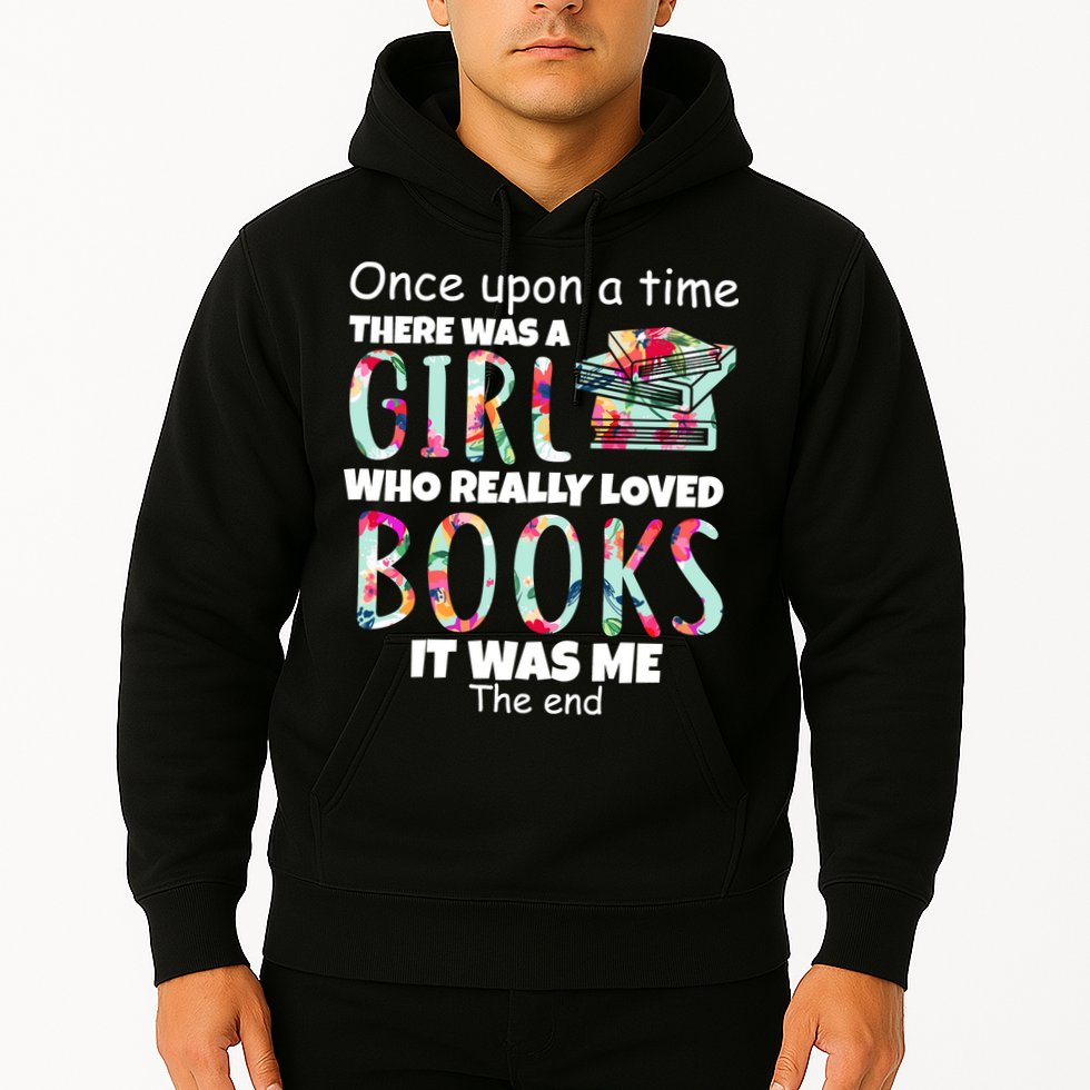 Girl Who Loves Reading Hoodie