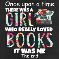 Girl Who Loves Reading 11oz C Handle Ceramic Mug