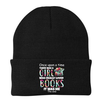 Girl Who Loves Reading Knit Cap Winter Beanie