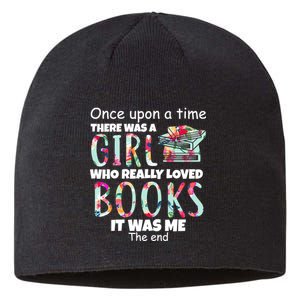 Girl Who Loves Reading Sustainable Beanie