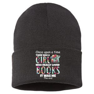 Girl Who Loves Reading Sustainable Knit Beanie