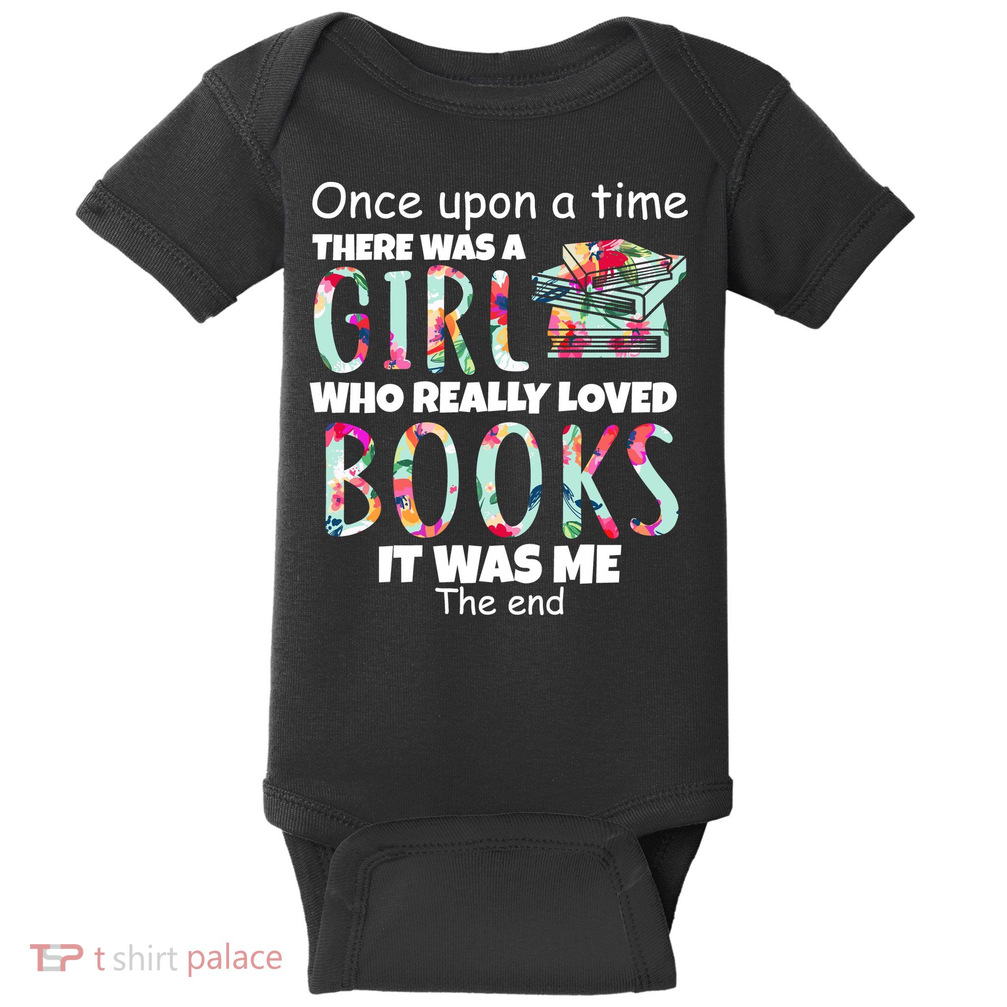 Girl Who Loves Reading Baby Bodysuit