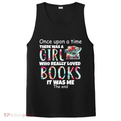 Girl Who Loves Reading PosiCharge Competitor Tank