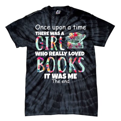 Girl Who Loves Reading Tie-Dye T-Shirt