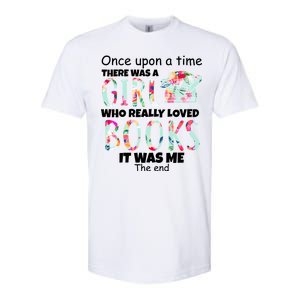 Girl Who Loves Reading Softstyle CVC T-Shirt