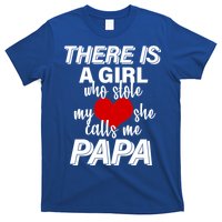 Girl Who Stole My Heat Calls Me Papa Fathers Day T-Shirt