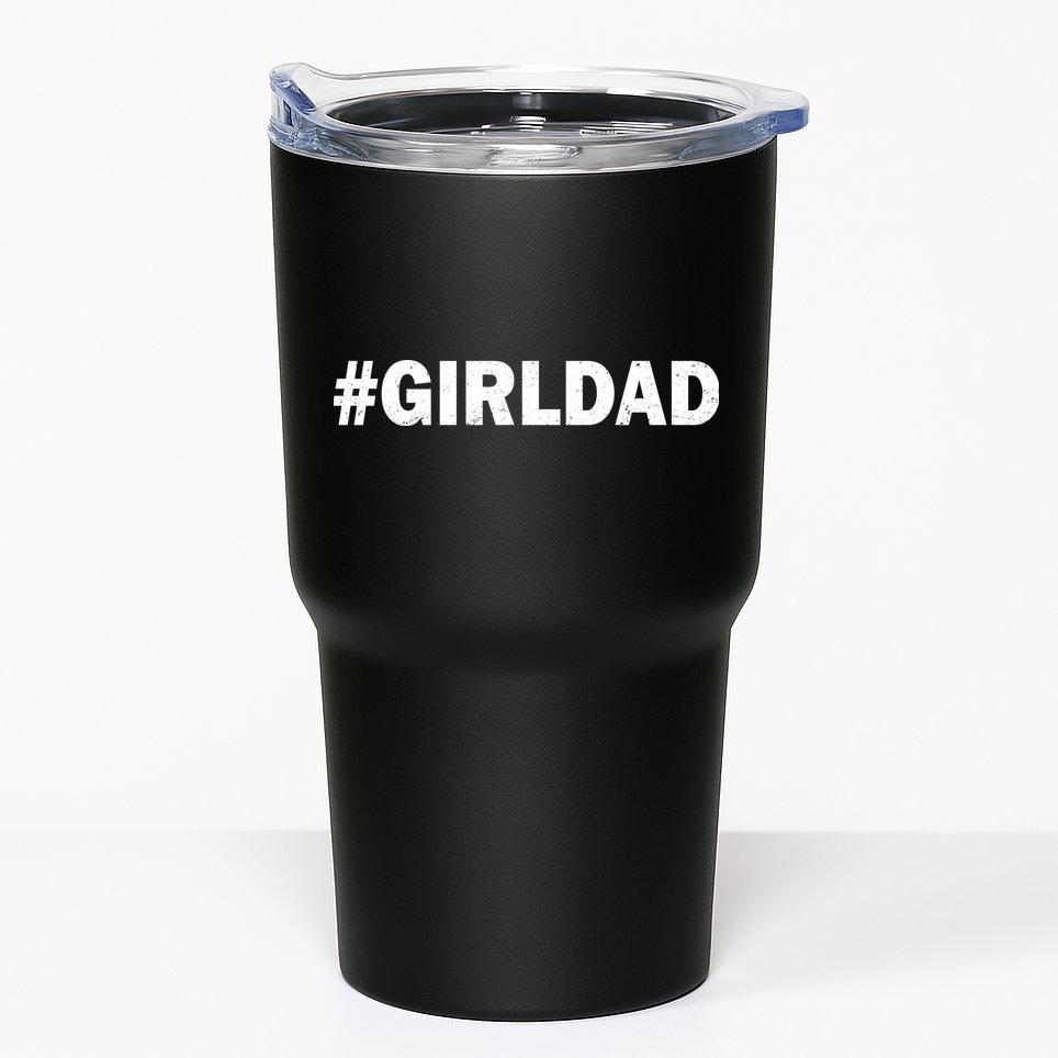 Girldad Girl Dad Father of Daughters Tumbler