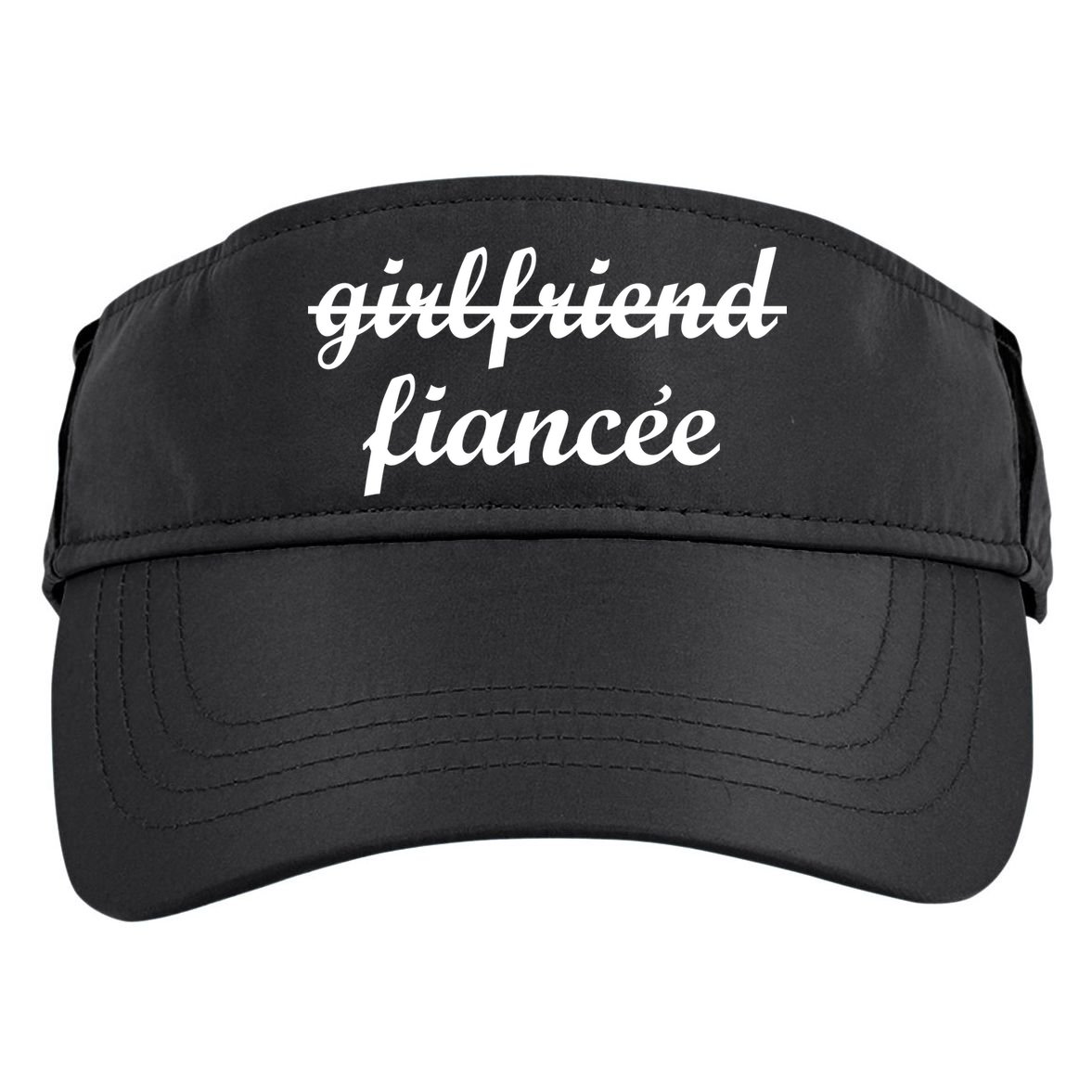 Girlfriend Fiancee Engagement Party Adult Drive Performance Visor