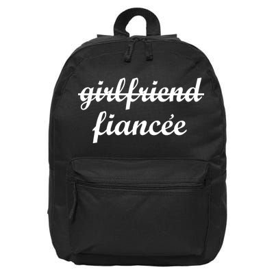 Girlfriend Fiancee Engagement Party 16 in Basic Backpack