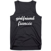 Girlfriend Fiancee Engagement Party Tank Top