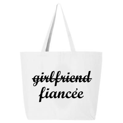 Girlfriend Fiancee Engagement Party 25L Jumbo Tote