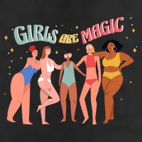 Girls Are Magic 11oz C Handle Ceramic Mug