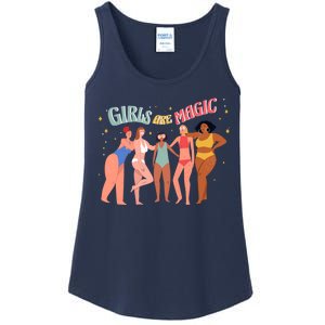 Girls Are Magic Ladies Essential Tank